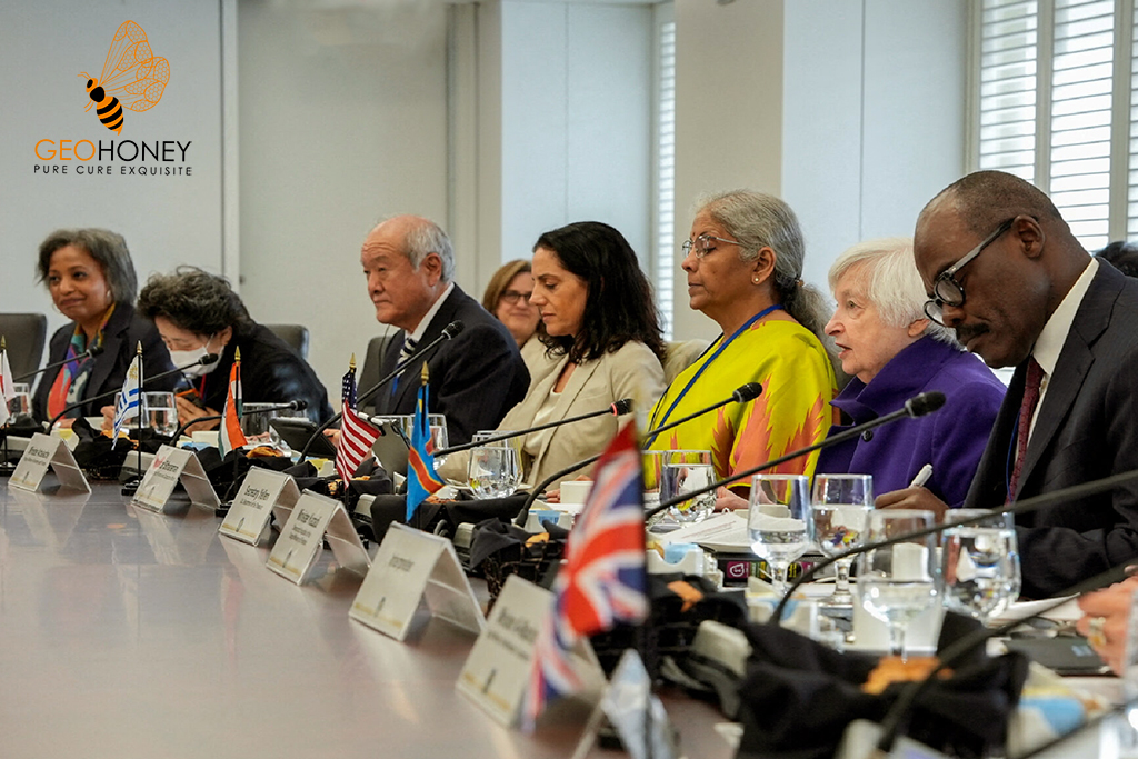 US Treasury Secretary advocates for climate finance reform at World Bank's spring meeting to address crises such as pandemics and climate change.